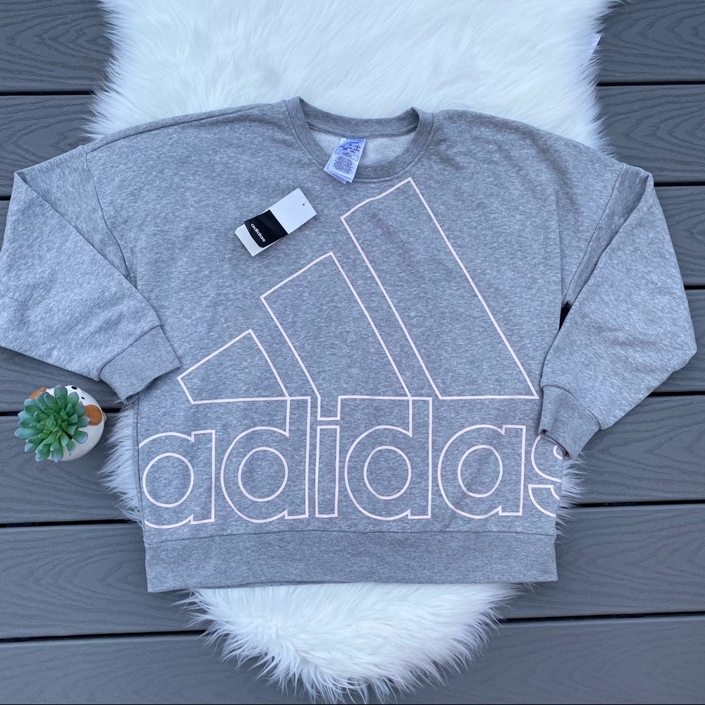 Adidas Logo Crewneck Sweatshirt